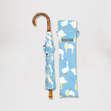 【受注生産】EMILY BURNINGHAM / 遮光 折りたたみ傘 晴雨兼用 UVカット トップレス 55cm 日本製