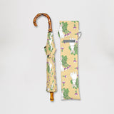 【受注生産】EMILY BURNINGHAM / 遮光 折りたたみ傘 晴雨兼用 UVカット トップレス 55cm 日本製