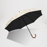 【受注生産】EMILY BURNINGHAM / 遮光 折りたたみ傘 晴雨兼用 UVカット トップレス 55cm 日本製