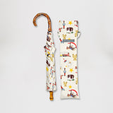 【受注生産】EMILY BURNINGHAM / 遮光 折りたたみ傘 晴雨兼用 UVカット トップレス 55cm 日本製