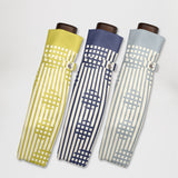 JUVIA / 雨傘 折りたたみ傘 耐風傘 コンパクト 55cm クロスラインドット