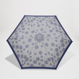 JUVIA / 雨傘 折りたたみ傘 耐風傘 コンパクト 55cm クロスラインドット