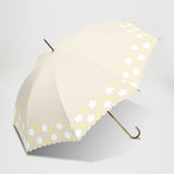 JUVIA / 雨傘 長傘 回転傘 グラスファイバー ジャンプ 60cm フラワープリント