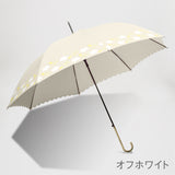 JUVIA / 雨傘 長傘 回転傘 グラスファイバー ジャンプ 60cm フラワープリント