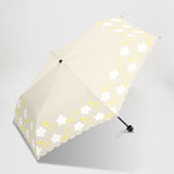 JUVIA / 雨傘 折りたたみ傘 耐風傘 コンパクト 55cm フラワープリント