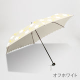 JUVIA / 雨傘 折りたたみ傘 耐風傘 コンパクト 55cm フラワープリント