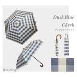 Lueur / 日傘 折りたたみ傘 遮光率100% UVカット99.9% 晴雨兼用 レディース傘 トップレス くるっとポン