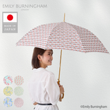 EMILY BURNINGHAM / 雨傘 長傘 グラスファイバー ジャンプ 60cm 日本製