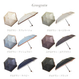 Lueur / 日傘 折りたたみ傘 3段 遮光率100% UVカット99.9% 晴雨兼用 レディース傘 ミニ 大きめサイズ