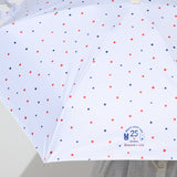 リサとガスパール / 25周年限定 / 日傘 1級遮光 UVカット 晴雨兼用 折たたみ傘 5段ミニ傘