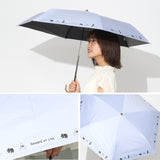 リサとガスパール / 日傘 1級遮光 UVカット 晴雨兼用 折たたみ傘 ラクミニ 3段折