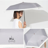 リサとガスパール / 日傘 1級遮光 UVカット 晴雨兼用 折たたみ傘 ラクミニ 3段折