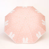 miffy ミッフィー / 長傘 ビニール傘 雨傘 ミッフィー顔型手元 レディース傘