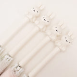 miffy ミッフィー / 長傘 ビニール傘 雨傘 ミッフィー顔型手元 レディース傘