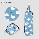 miffy ミッフィー / 折たたみ傘ケース 傘収納 マイクロファイバー 内側吸水機能付き