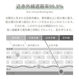 Lueur / 日傘 折りたたみ傘 3段 遮光率100% UVカット99.9% 晴雨兼用 レディース傘 ミニ 大きめサイズ