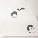 なんでもいきもの / よこみぞゆり 折りたたみ傘 雨傘 ミニ コンパクト 軽量 耐風 のりおにぎり