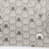 なんでもいきもの / よこみぞゆり 折りたたみ傘 雨傘 ミニ コンパクト 軽量 耐風 巾着袋