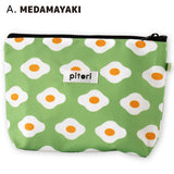 pitori「もぐもぐシリーズ」 / ポーチ 小物入れ コスメポーチ 化粧ポーチ トラベルポーチ ペンケース 撥水生地