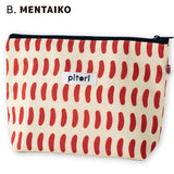 pitori「もぐもぐシリーズ」 / ポーチ 小物入れ コスメポーチ 化粧ポーチ トラベルポーチ ペンケース 撥水生地