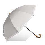 東レ サマーシールドⅡⓇ/ 晴雨兼用 日傘 オーガンジー切り継ぎ 2wayタイプ 2段折 折りたたみ傘 親骨50cm 晴雨兼用傘 レディース傘