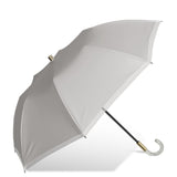 東レ サマーシールドⅡⓇ/ 晴雨兼用 無地 オーガンジー切り継ぎ スマートタイプ 2段折 折りたたみ傘 親骨50cm 簡単開閉 晴雨兼用傘 レディース傘