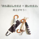 Lueur / 日傘 折りたたみ傘 遮光率100% UVカット99.9% 晴雨兼用 レディース傘 トップレス くるっとポン