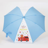 トミカとトム つむぱぱ 園児用 消防車 ショベルカー/ 子供用傘 40cm 45cm 50cm 雨傘 長傘 グラスファイバー