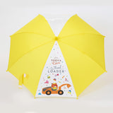 トミカとトム つむぱぱ 園児用 消防車 ショベルカー/ 子供用傘 40cm 45cm 50cm 雨傘 長傘 グラスファイバー