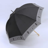 リサとガスパール / 傘 雨傘 長傘 耐風 グラスファイバー