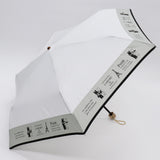 リサとガスパール / 折りたたみ傘 雨傘 ミニ コンパクト 耐風