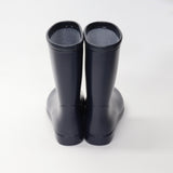 KonIro(こんいろ) / 子供用 レインブーツ 長靴 18cm~23cm お受験 通学 学童 ネイビー ネイビー 紺色
