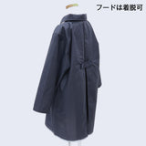 KonIro(こんいろ) / 男児用 レインコート ランドセル対応 100~150cm お受験 通学 ネイビー 紺色