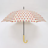 pitori「FRUITS SAND」/ レディース傘 雨傘 長傘 耐風 グラスファイバー