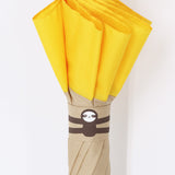 【50%OFFセール】pitori「Zooっといっしょ ナマケモノ×バナナイエロー」/ レディース傘 雨傘 長傘 耐風 グラスファイバー