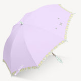 miffy ミッフィー / 子ども 晴雨兼用 日傘 ワンタッチジャンプ式 1級遮光 晴雨兼用 UVカット 長傘 フリル