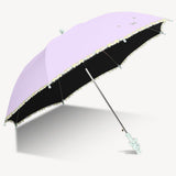 miffy ミッフィー / 子ども 晴雨兼用 日傘 ワンタッチジャンプ式 1級遮光 晴雨兼用 UVカット 長傘 フリル