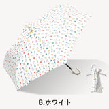 miffy ミッフィー / miffy bloom 折りたたみ傘 1級遮光 UVカット レディース傘 晴雨兼用