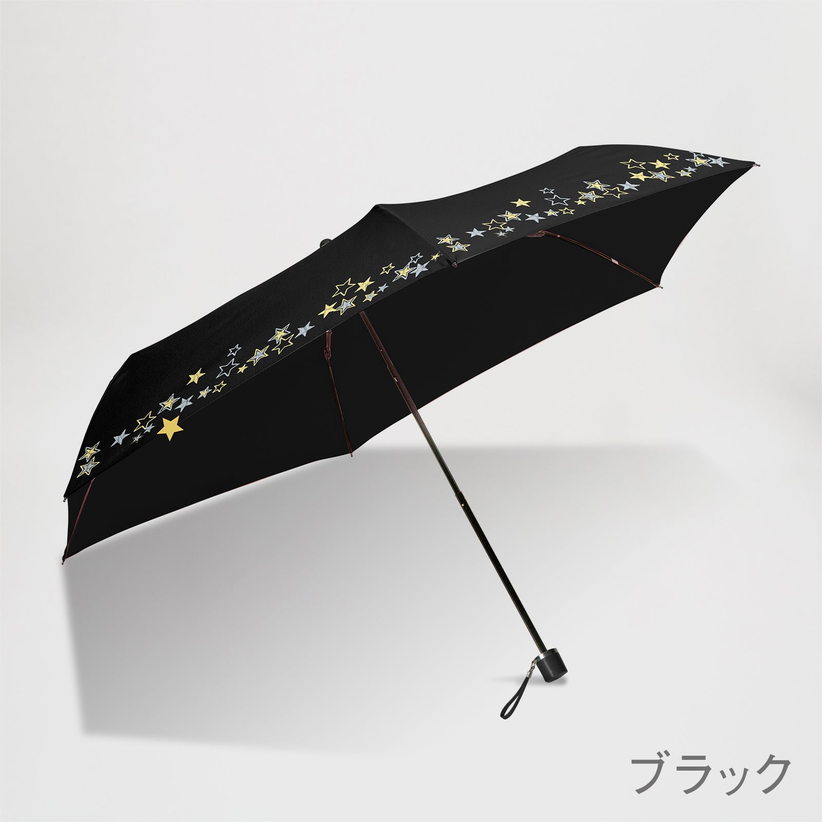 JUVIA / 雨傘 折りたたみ傘 耐風傘 コンパクト 55cm 星
