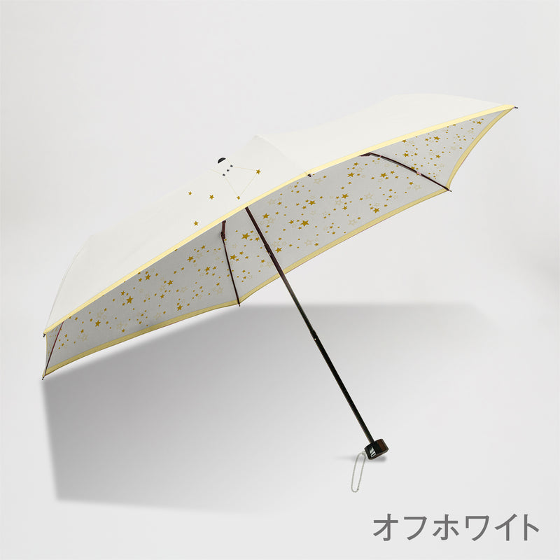 JUVIA / 雨傘 折りたたみ傘 耐風傘 コンパクト 55cm 星プリント – カム 