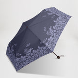 KENSHO ABE FEMME / 雨傘 折りたたみ傘 耐風傘 コンパクト 55cm ローズ