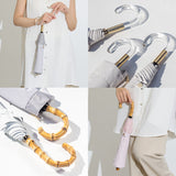 東レ サマーシールドⅡⓇ/ 晴雨兼用 無地 オーガンジー切り継ぎ スマートタイプ 2段折 折りたたみ傘 親骨50cm 簡単開閉 晴雨兼用傘 レディース傘