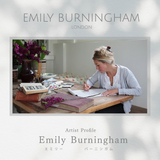 EMILY BURNINGHAM / 雨傘 長傘 グラスファイバー ジャンプ 60cm 日本製