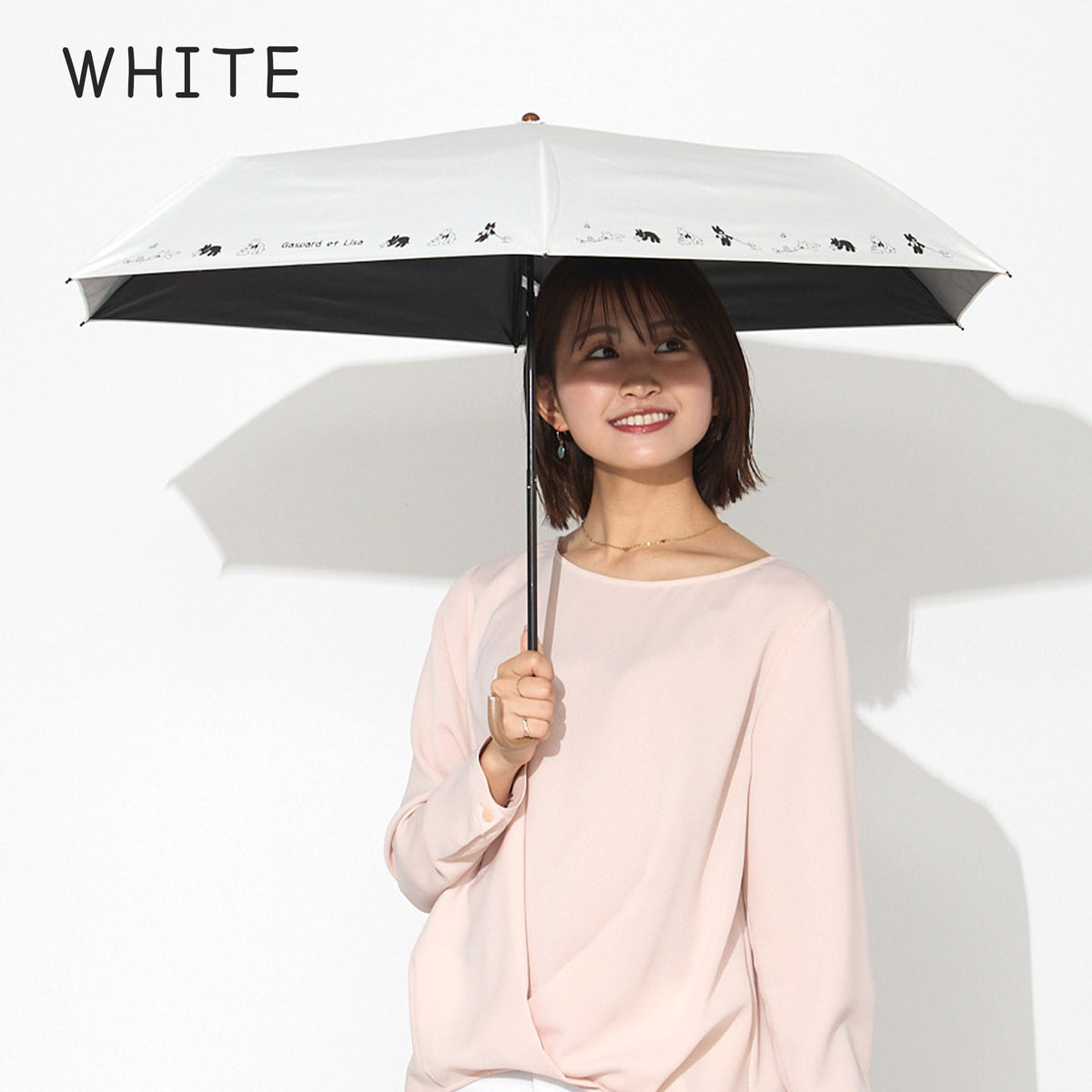 Wpc. コンパクト 折りたたみ傘 ミニ 傘 雨傘 晴雨兼用傘 ユニ