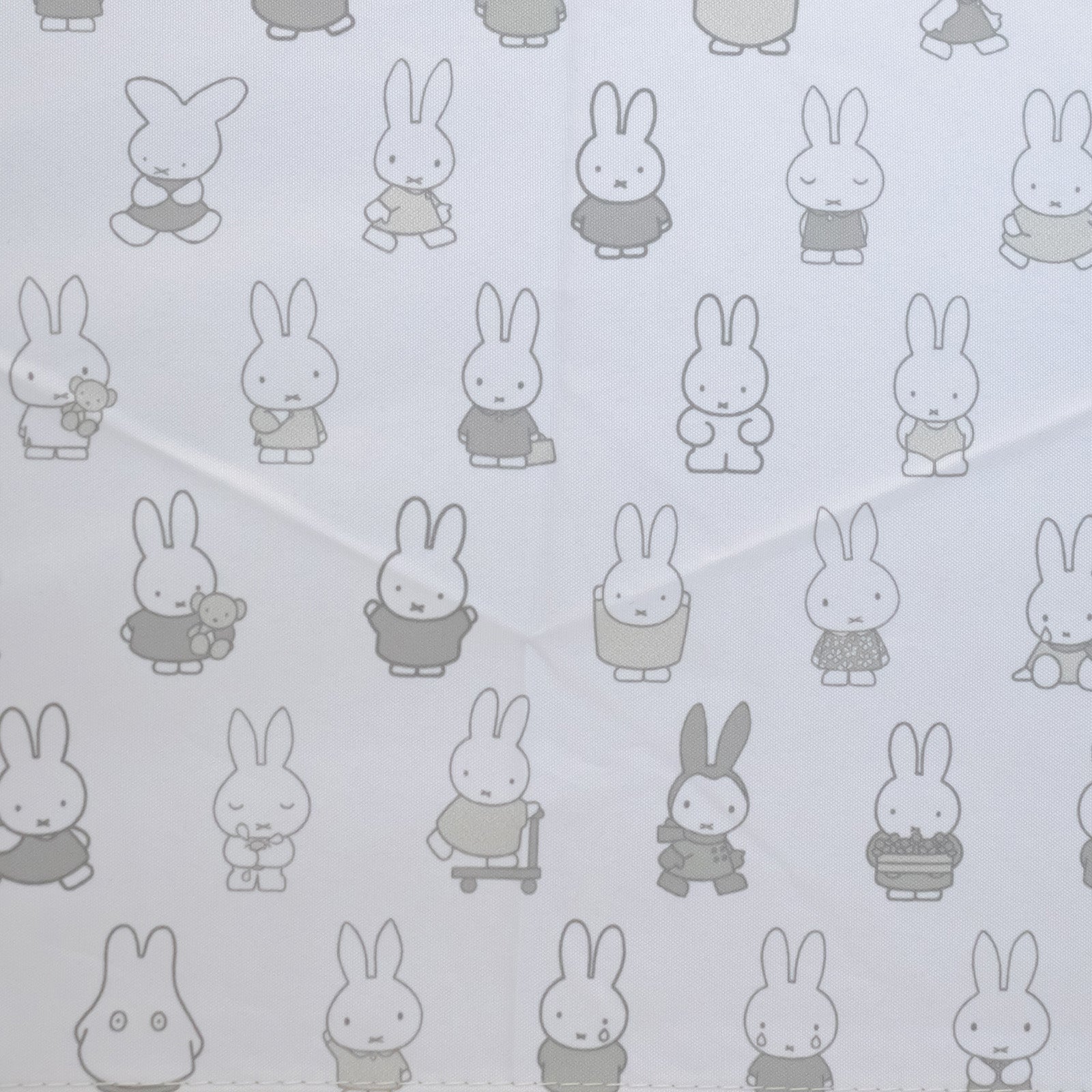 miffy ミッフィー / 70周年 ヒストリー柄 折りたたみ傘 1級遮光