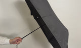 【たたみやすい折傘】形態安定 手開き 雨傘 折りたたみ傘  メンズ すぐにたためる 形状記憶型