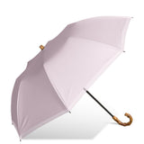 東レ サマーシールドⅡⓇ/ 晴雨兼用 無地 オーガンジー切り継ぎ スマートタイプ 2段折 折りたたみ傘 親骨50cm 簡単開閉 晴雨兼用傘 レディース傘