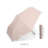 形態安定 晴雨兼用 日傘 手開き らくらく開閉 折りたたみ傘 親骨55cm 晴雨兼用傘 レディース傘
