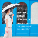 形態安定 晴雨兼用 日傘 自動開閉 折りたたみ傘 親骨50cm 晴雨兼用傘 レディース傘