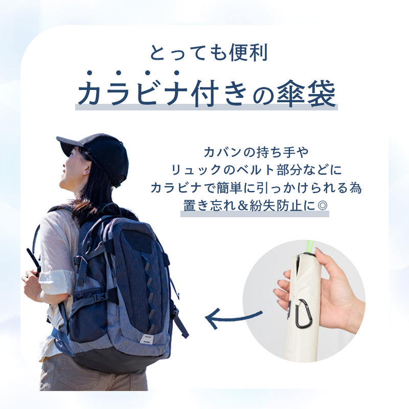monaka / 超軽量 日傘 折りたたみ傘 遮光無地 100％遮光 UVカット100％ UPF50+ メンズ日傘 男女兼用